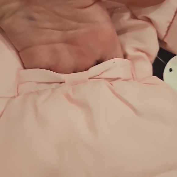 L Toddler Girls Puffer Jacket - Pink 18m NWT - Picture 6 of 8